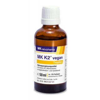 MK K2®  vegan Tropfen (50ml)