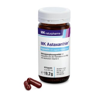 MK Astaxanthin  (60kps)
