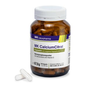 MK CalciumCitrat  (120 Kps)