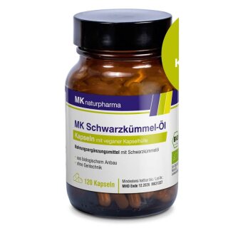 MK Schwarzkümmel-Öl   (120 Kps)